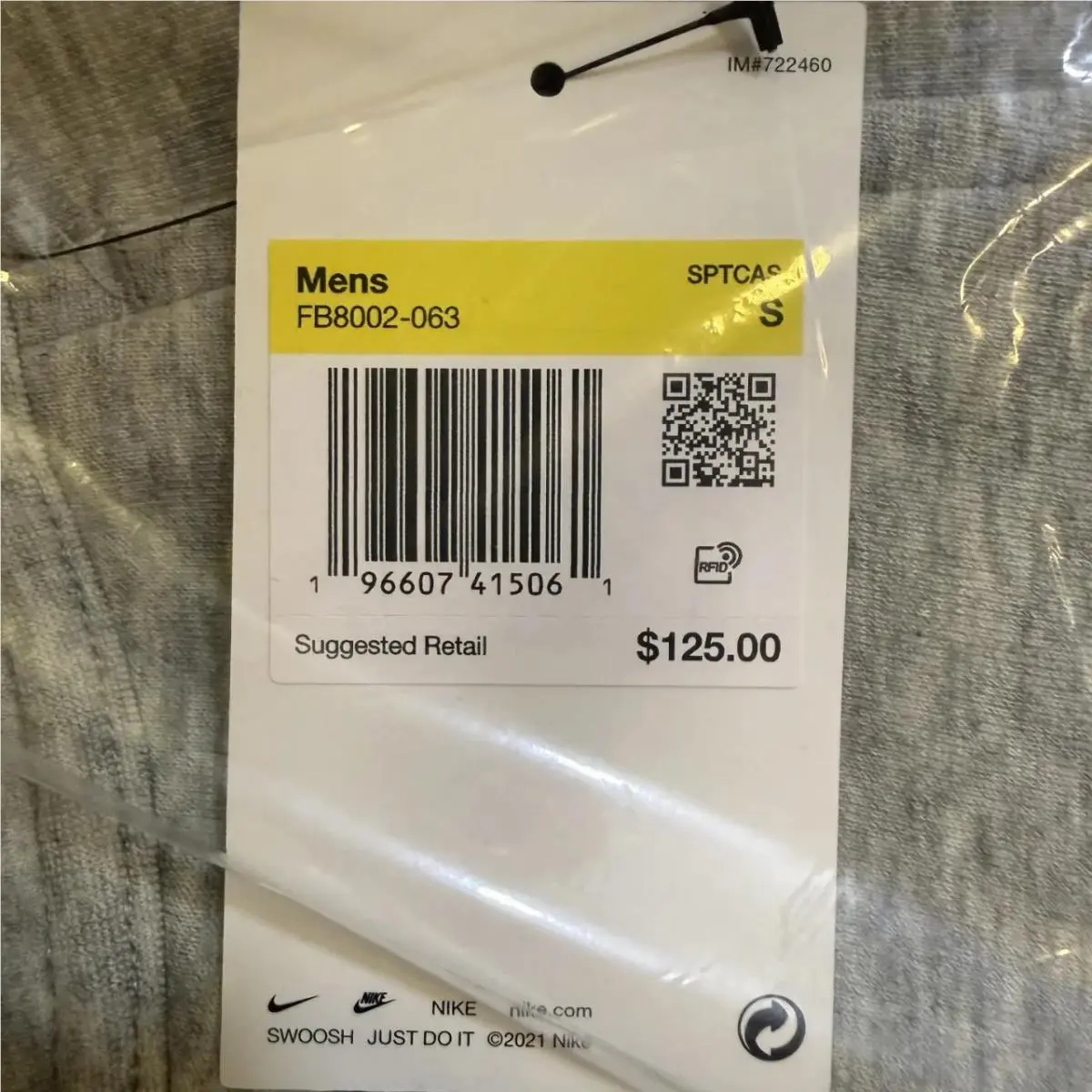 Nike clothing - CU4495-410 - CU4495-410 - Gray 2