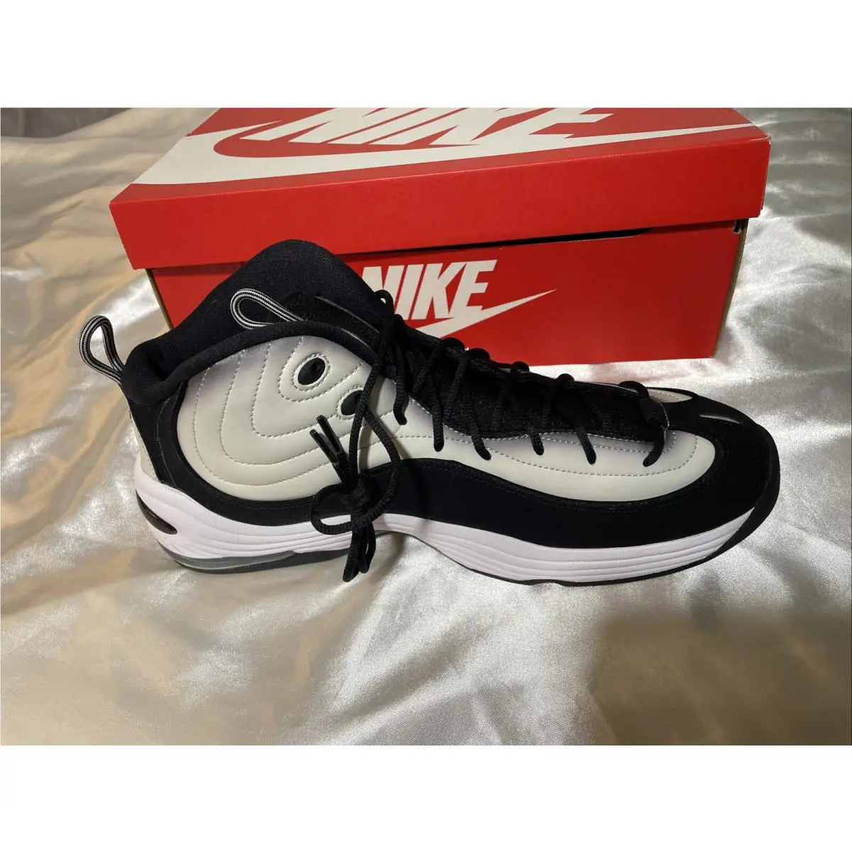 Nike shoes - Nike Air Penny II - Air Penny - DZ2549-001 - Light Bone/White/Black/Photon Dust 0