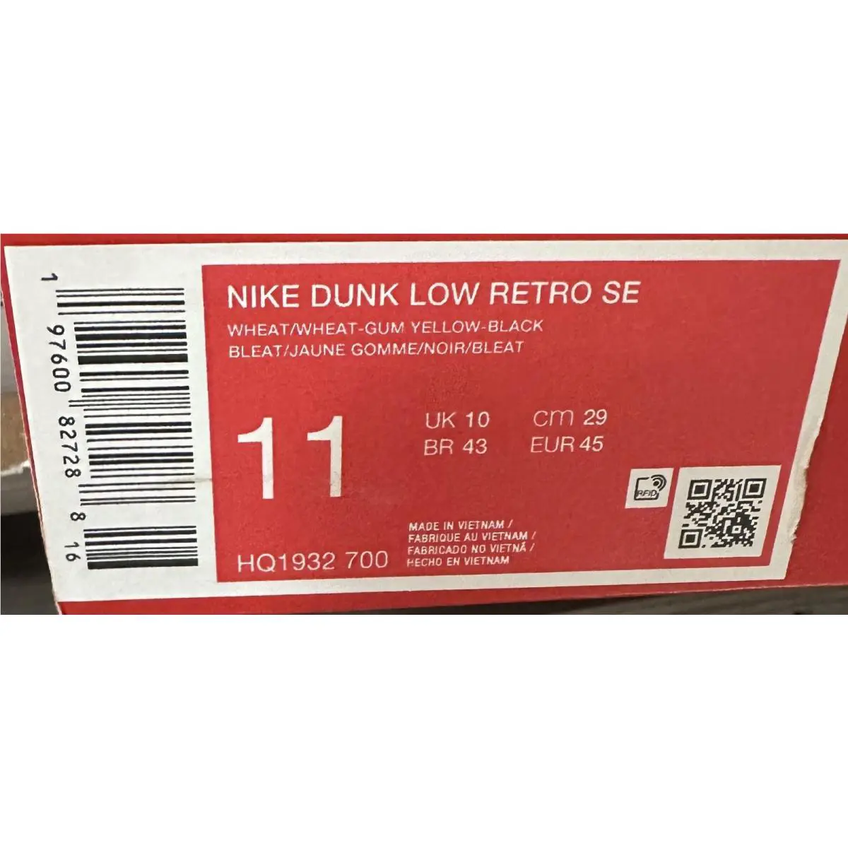 Nike shoes - Nike Dunk Low - Dunk Low - HQ1932-700 - Brown 4