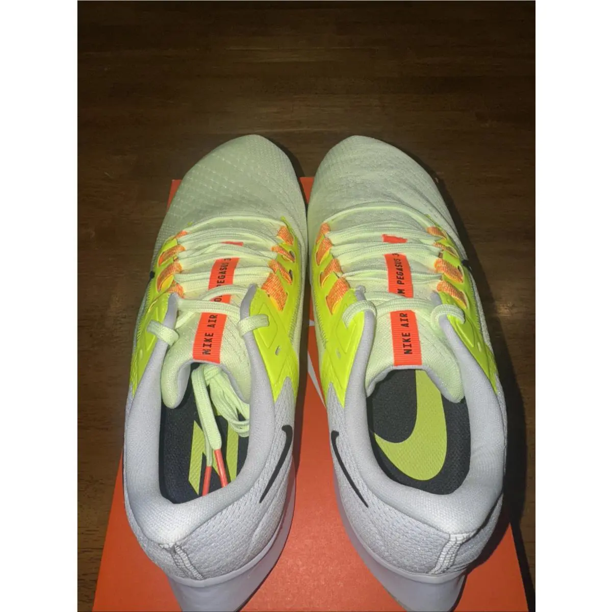 Nike shoes - Nike Air Zoom Pegasus 38 - DQ4499 101 - Yellow, Manufacturer: Sail/Black/White-Gym Red (UPC: 0194958706401) 2