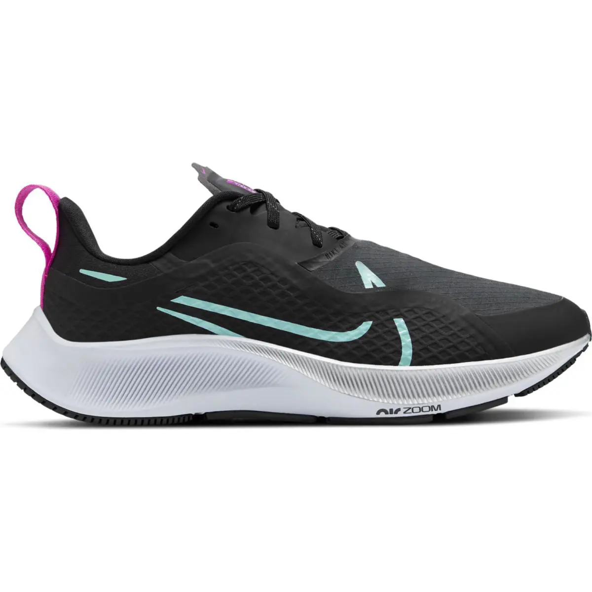 Nike shoes - W Nike Air Zoom Pegasus 37 Shield - CQ8639 003 - Black/Aurora Green (UPC: 194497743837) 1