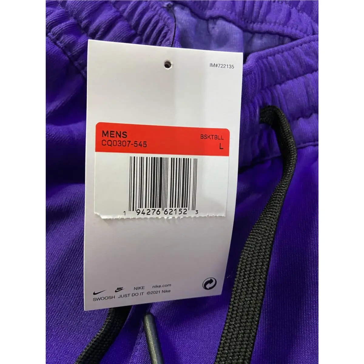 Nike clothing - Dri-FIT - CQ0307545 - Purple (UPC: 194276621288) 11