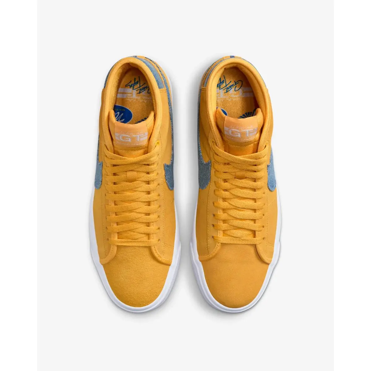 Nike shoes - Nike Blazer - Blazer - FD0269-700 - University Gold/University Gold/White/Game Royal (UPC: 196969111304) 2