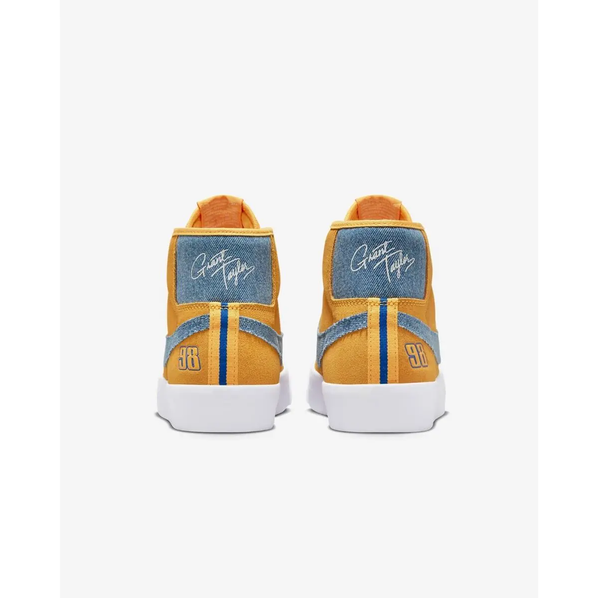 Nike shoes - Nike Blazer - Blazer - FD0269-700 - University Gold/University Gold/White/Game Royal (UPC: 196969111304) 5