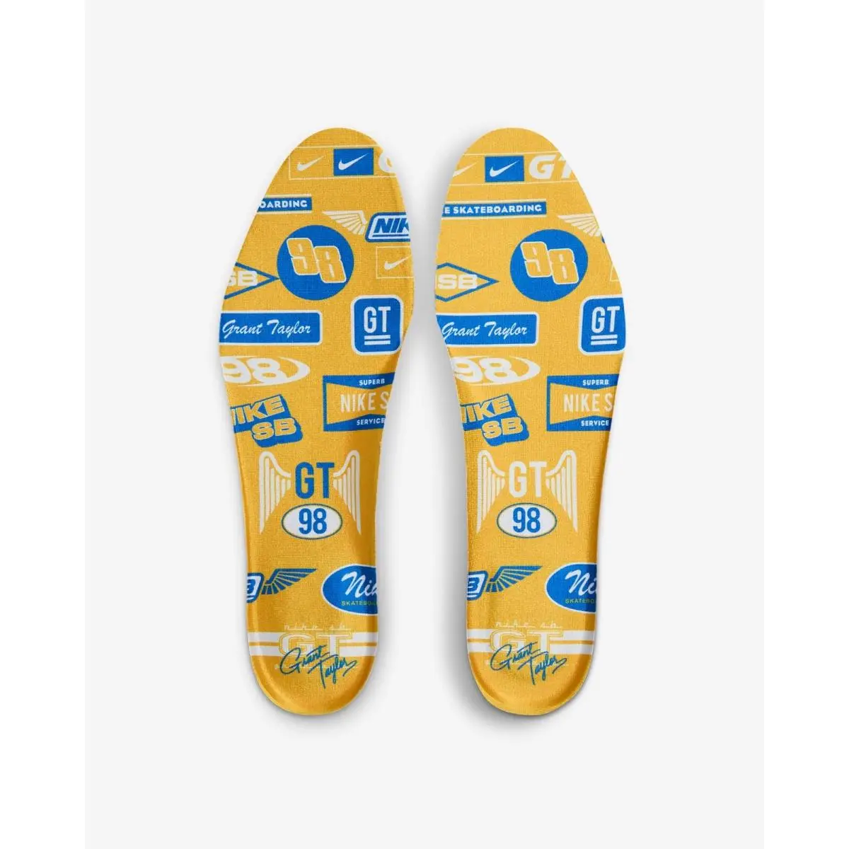 Nike shoes - Nike Blazer - Blazer - FD0269-700 - University Gold/University Gold/White/Game Royal (UPC: 196969111304) 6