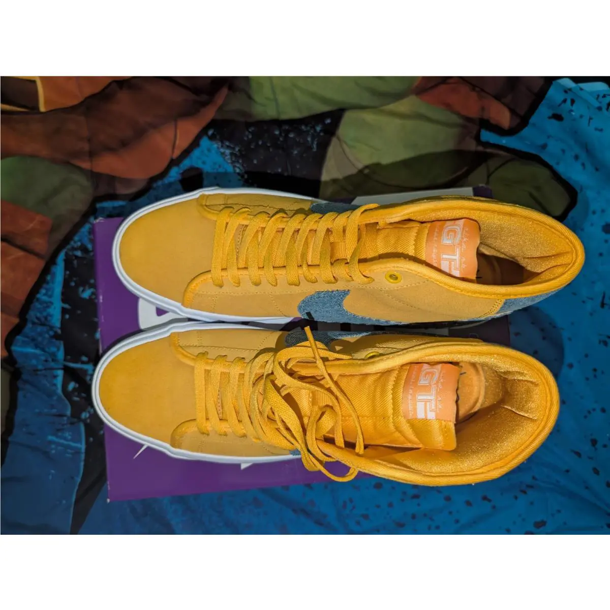 Nike shoes - Nike Blazer SB - Blazer - FD0269-700 - Yellow 0