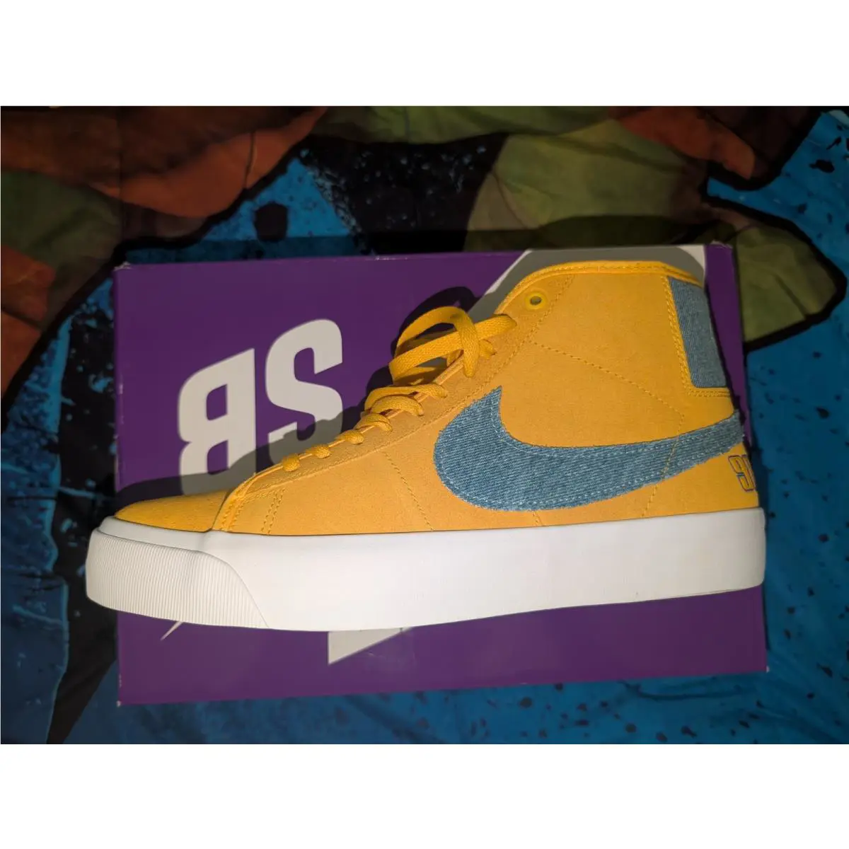Nike shoes - Nike Blazer SB - Blazer - FD0269-700 - Yellow 1