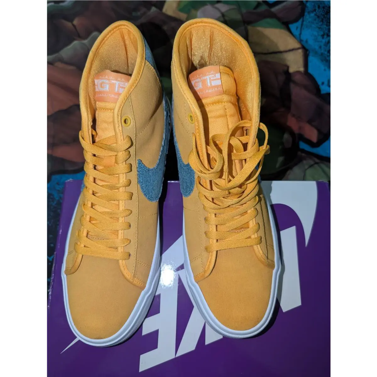 Nike shoes - Nike Blazer SB - Blazer - FD0269-700 - Yellow 7