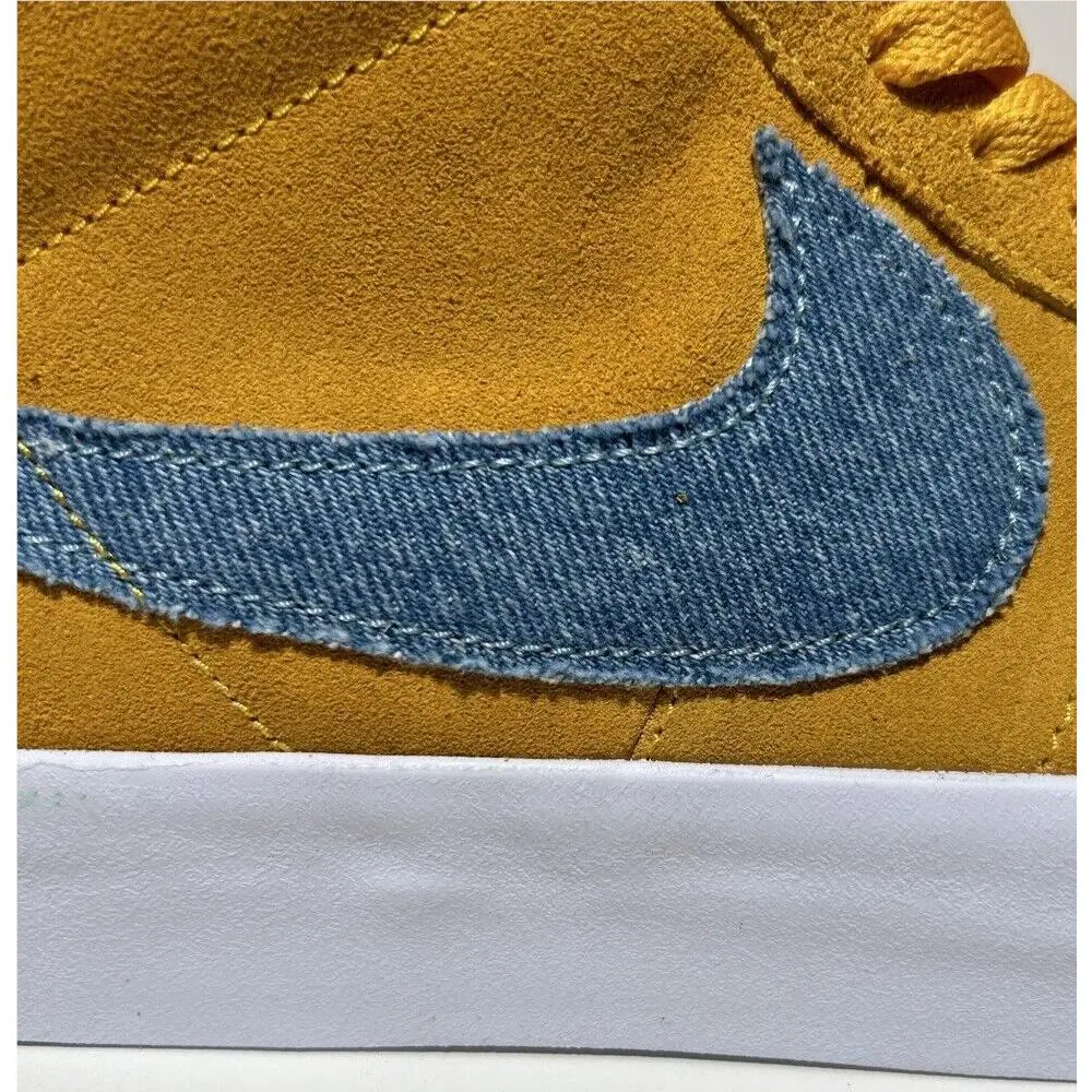Nike shoes - Nike SB Zoom Blazer Mid - FD0269-700 - Gold 5