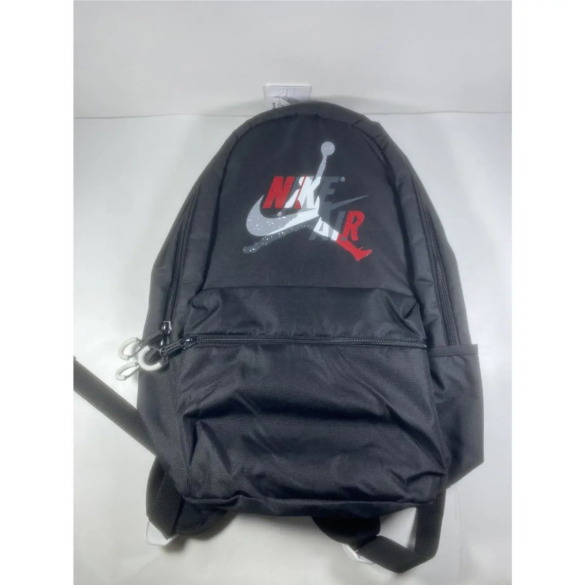 Jordan Jumpman Backpack Black Red Boy`s Large Fits 13 Inch Laptop