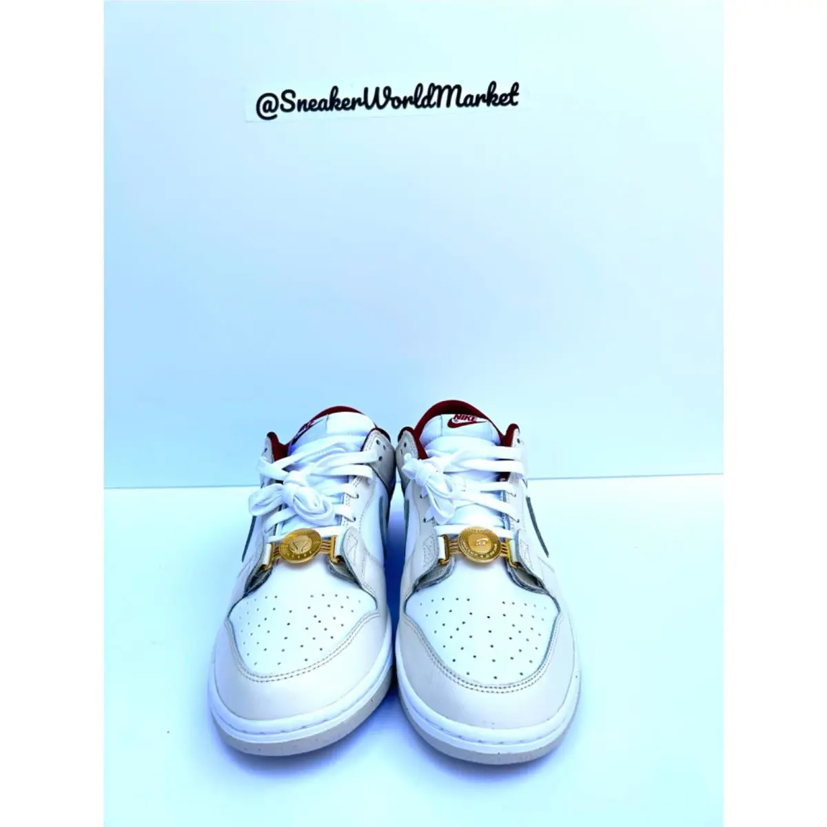 Nike shoes - Nike Dunk Low - Dunk Low - DV1160-100 - White/Phantom-Team Red-Photon Dust 2
