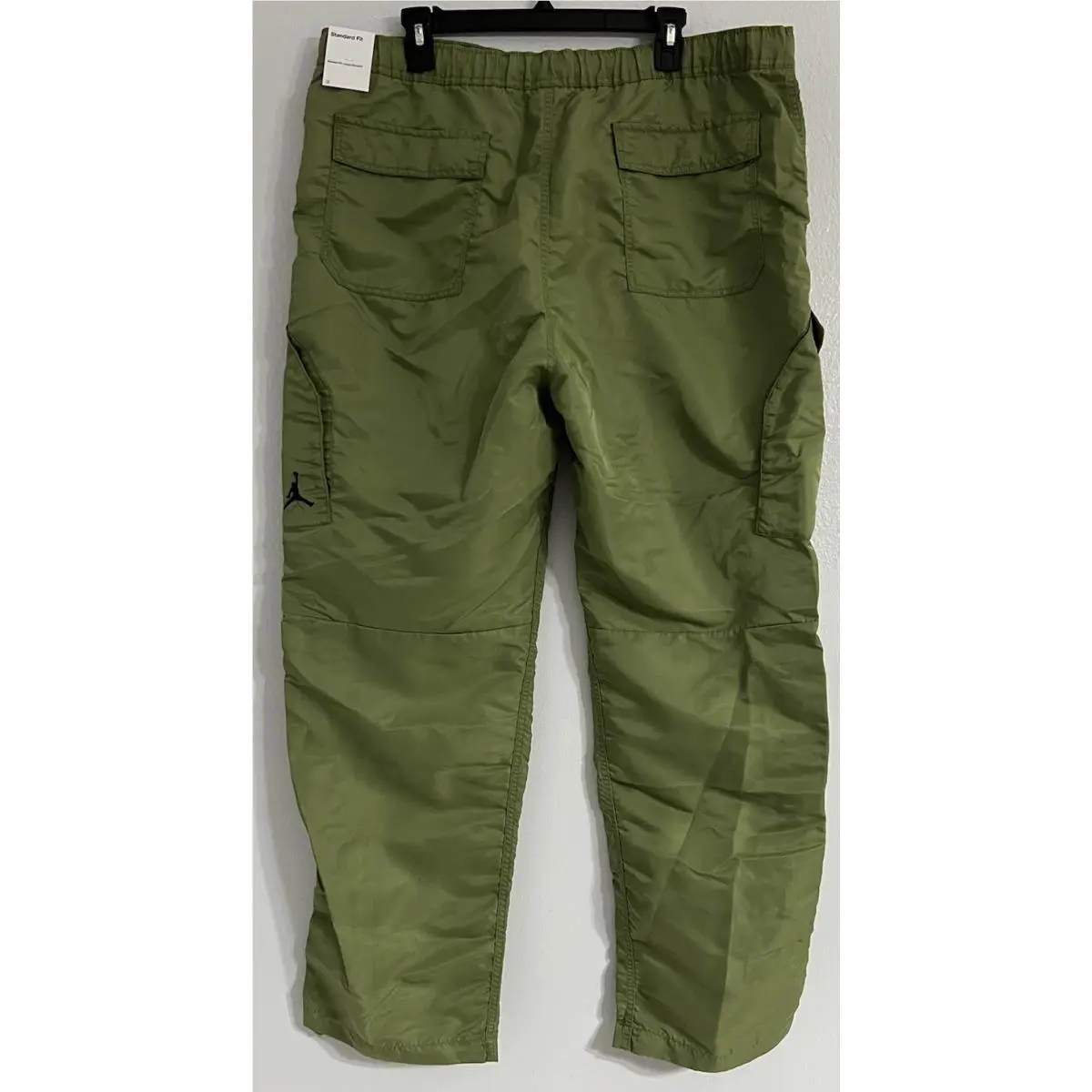 Nike clothing - Nike Air Jordan Flight Heritage Pants - FD7391-340 - Sky J Light Olive (UPC: 196969394806) 3