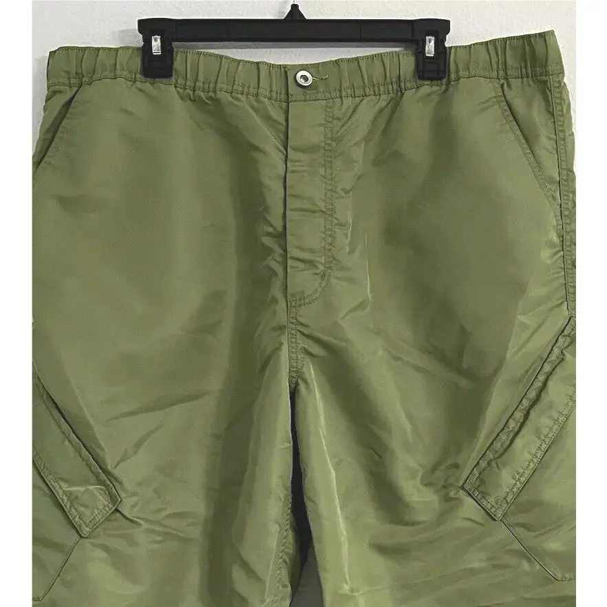 Nike clothing - Nike Air Jordan Flight Heritage Pants - FD7391-340 - Sky J Light Olive (UPC: 196969394806) 0