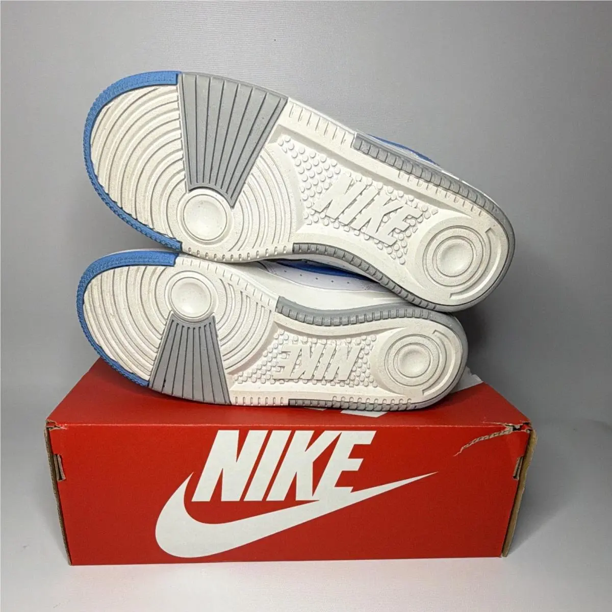 Nike shoes - Nike Gamma Force - Gamma Force - DX9176-108 - White, University Blue, Light Smoke Grey, Summit White 3