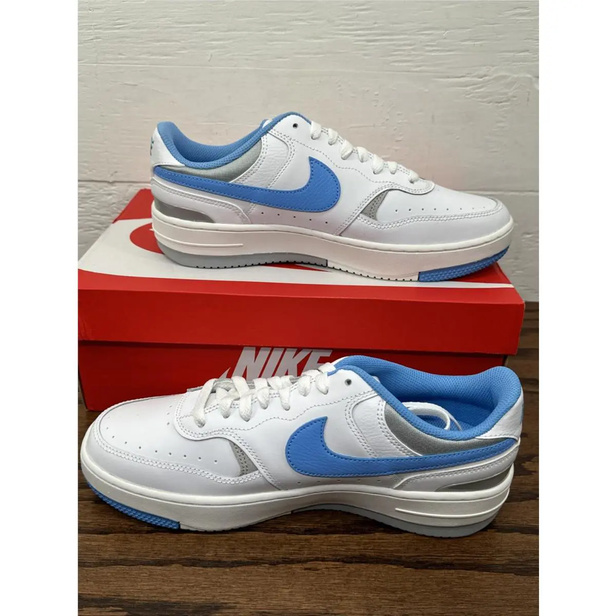 Nike shoes - Nike Gamma Force - Gamma Force - Dx9176-108 - White/Blue/Grey (UPC: 196975582396) 0