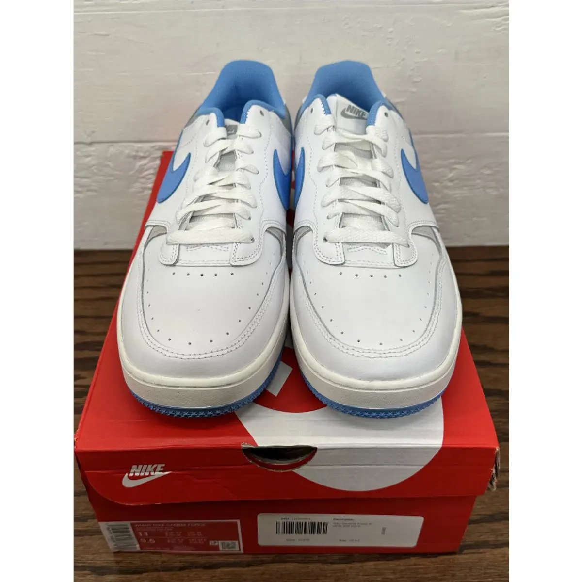 Nike shoes - Nike Gamma Force - Gamma Force - Dx9176-108 - White/Blue/Grey (UPC: 196975582396) 3