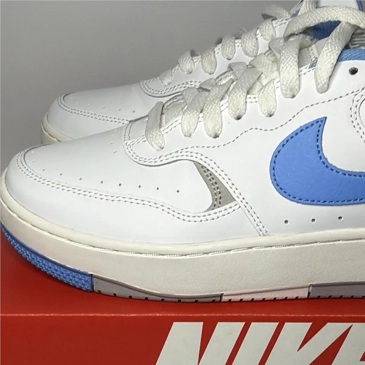 Nike shoes - Nike Gamma Force - Gamma Force - DX9176-108 - White, University Blue, Light Smoke Grey, Summit White 1