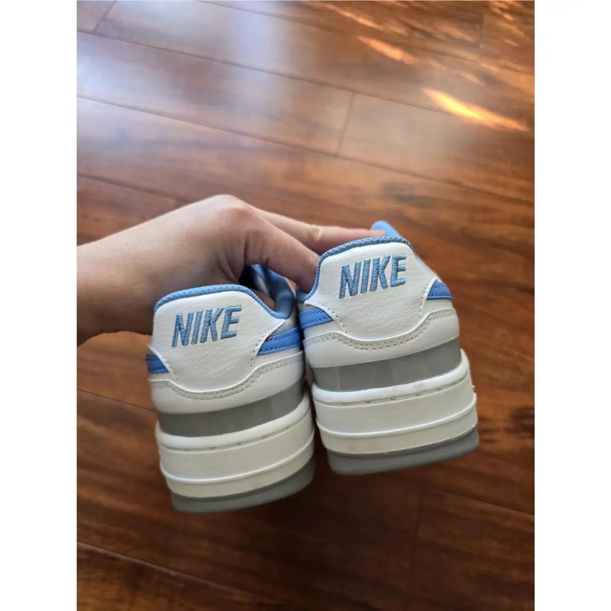 Nike shoes - Nike Gamma Force - Gamma Force - Dx9176-108 - White/Blue/Grey (UPC: 196975582396) 5