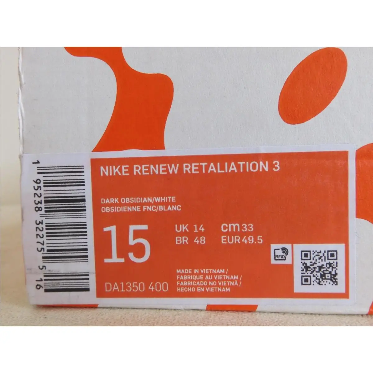 Nike shoes - Nike Renew Retaliation - Renew Retaliation - BQ9646-006 - Blue (UPC: 195238322755) 3