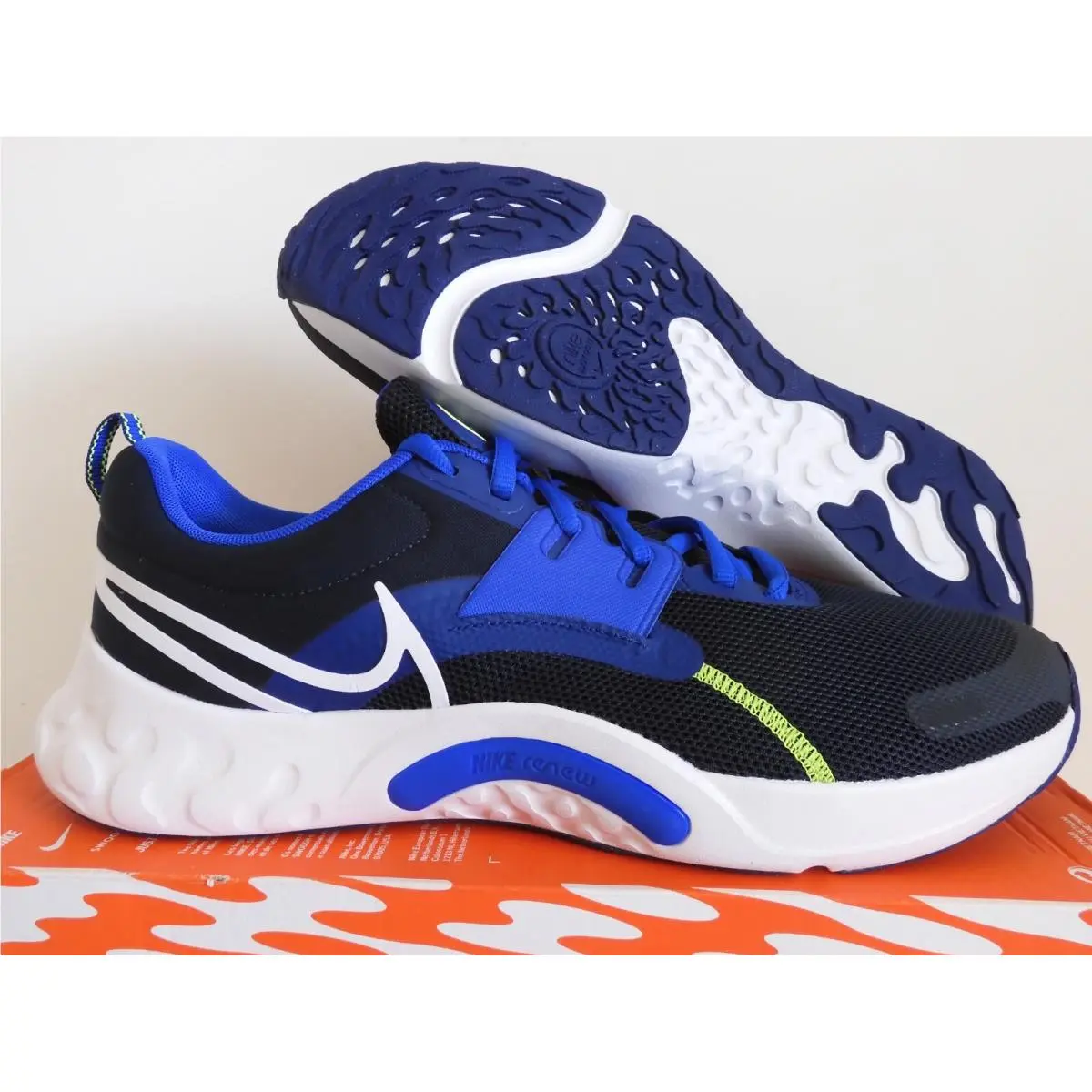 Nike Renew Retaliation 3 Dark Obsidian Blue-white SZ 15 DA1350-400