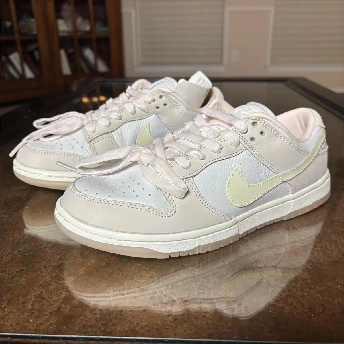 Nike shoes - Nike Dunk Low PRM - Dunk Low PRM - FB7910-601 - Pink (UPC: 00197600754980) 1