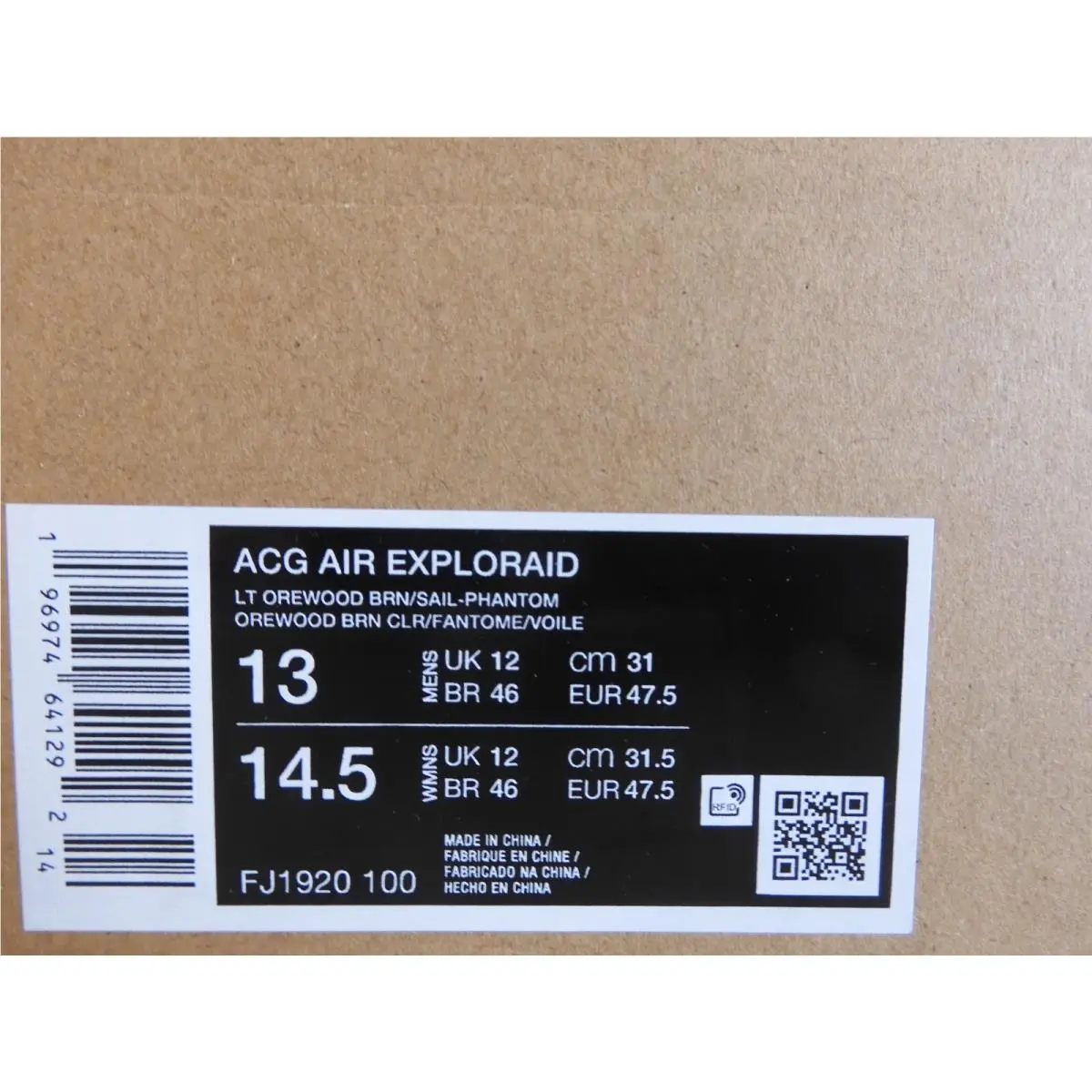 Nike shoes - Nike Acg Air Exploraid - Acg Air Exploraid - FJ1920-100 - Blue (UPC: 196974641292) 3