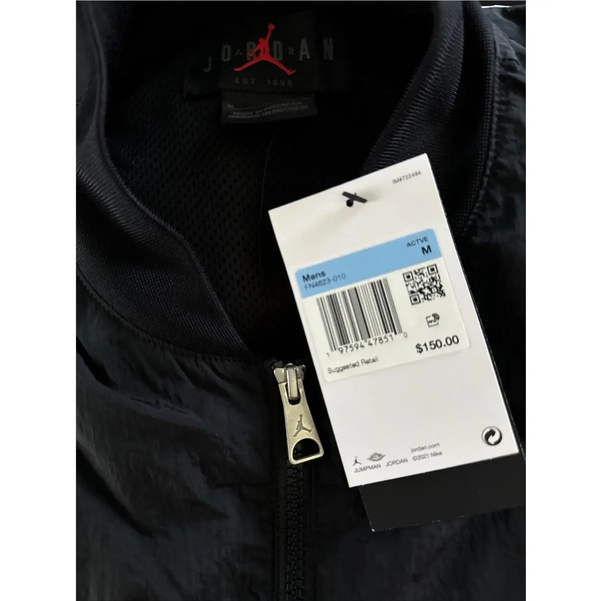 Nike clothing - Nike Jordan Renegade Essentials - Renegade Essentials - FN4623010 - Black (UPC: 0197594478510) 1