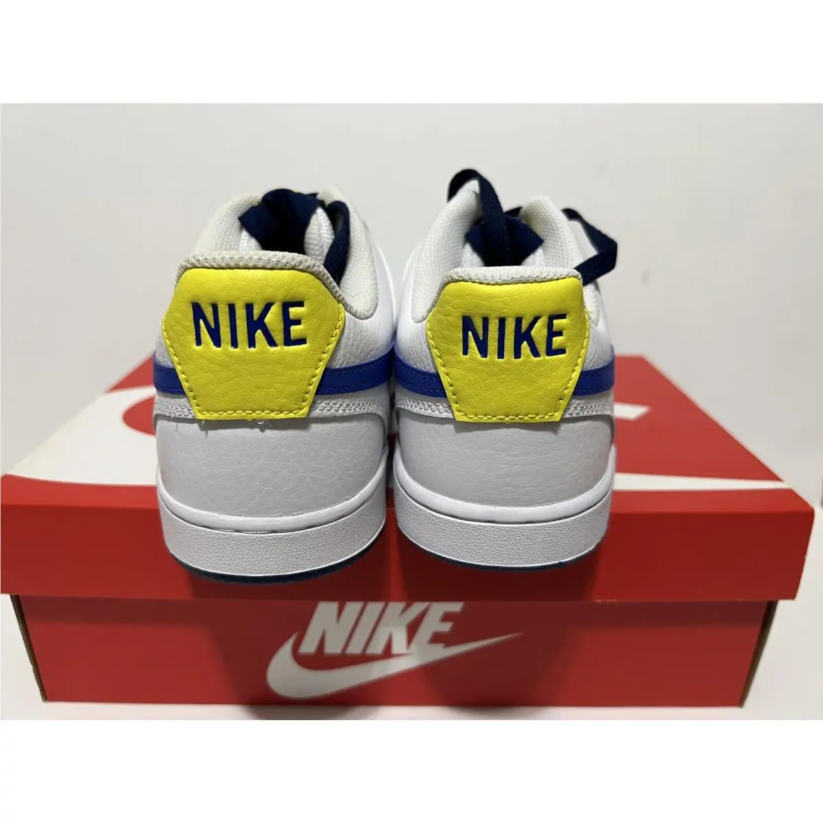 Nike shoes - Nike Court Vision - Court Vision - DM1187 102 - White/Hyper Royal-Blue Void (UPC: 0195243507086) 2
