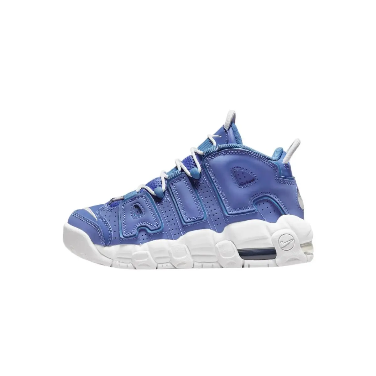 Nike Air More Uptempo GS Medium Blue-white SZ 5.5Y-WOMENS SZ 7 DM1023-400