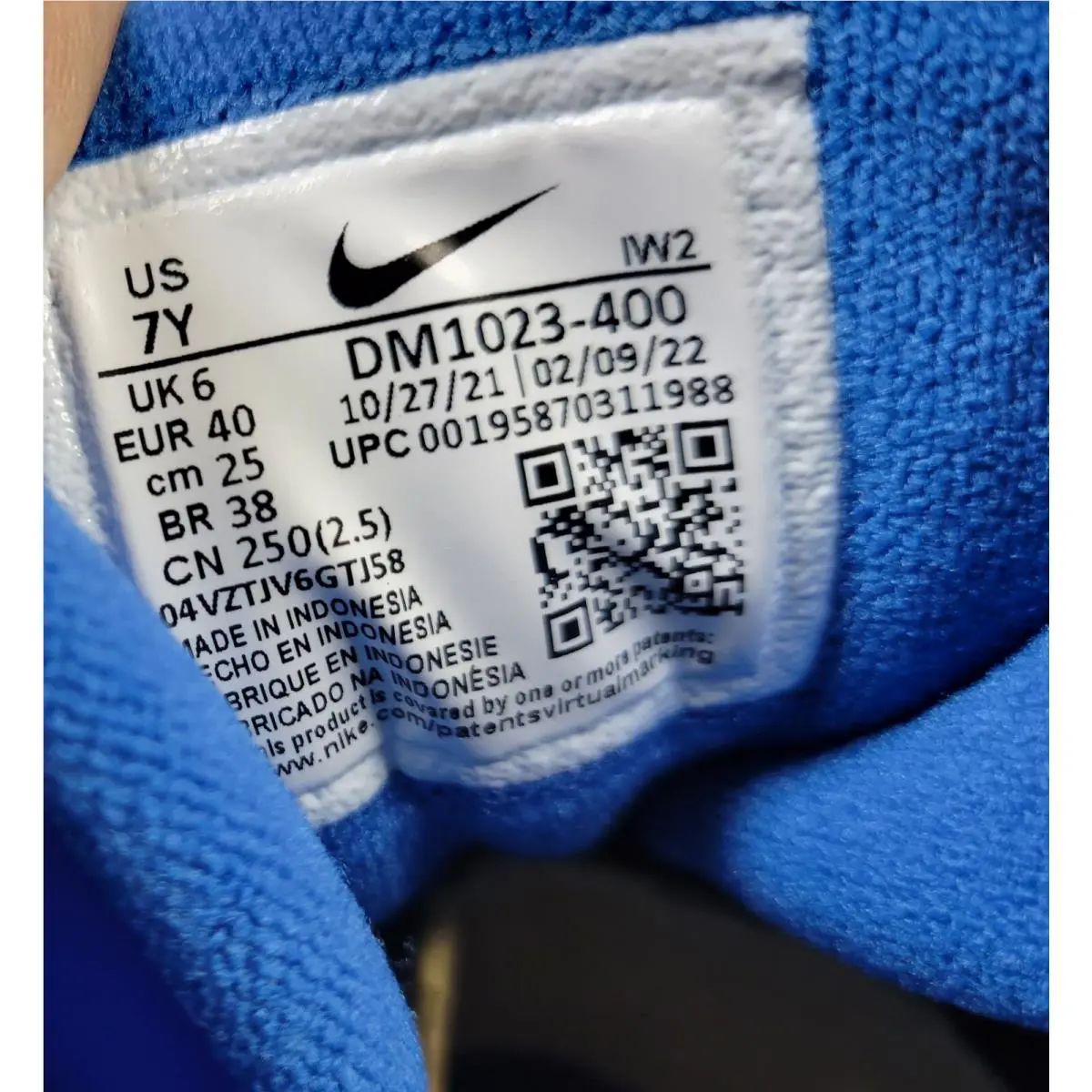 Nike shoes - DM1023-400 - DM1023-400 - Blue (UPC: 0195870311957) 10