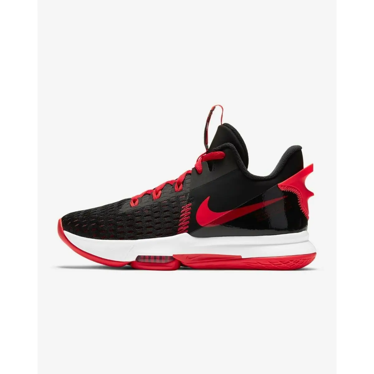 Nike Lebron Witness V Black University Red CQ9380-005 Men’s Size 12 NO Lid