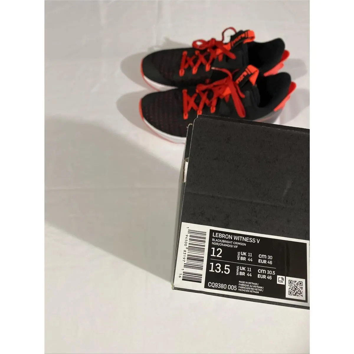 Nike shoes - Nike LeBron Witness - LeBron Witness - CQ9380-005 - Red (UPC: 0194500831971) 8