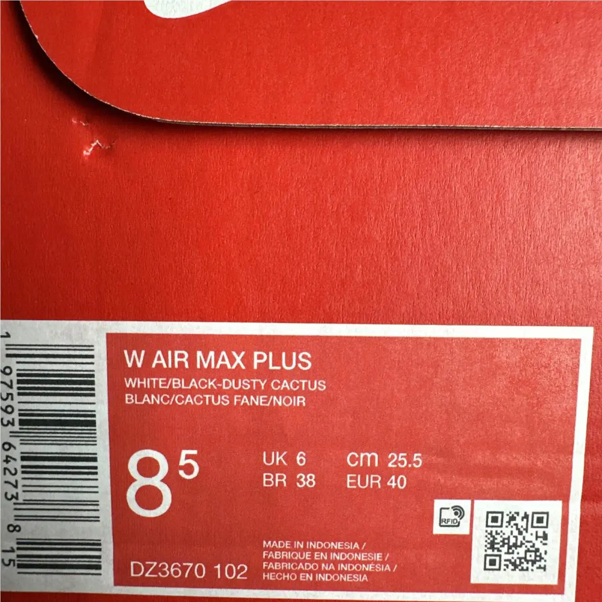 Nike shoes - Nike Air Max Plus - Air Max Plus - Dz3670-102 - White 4