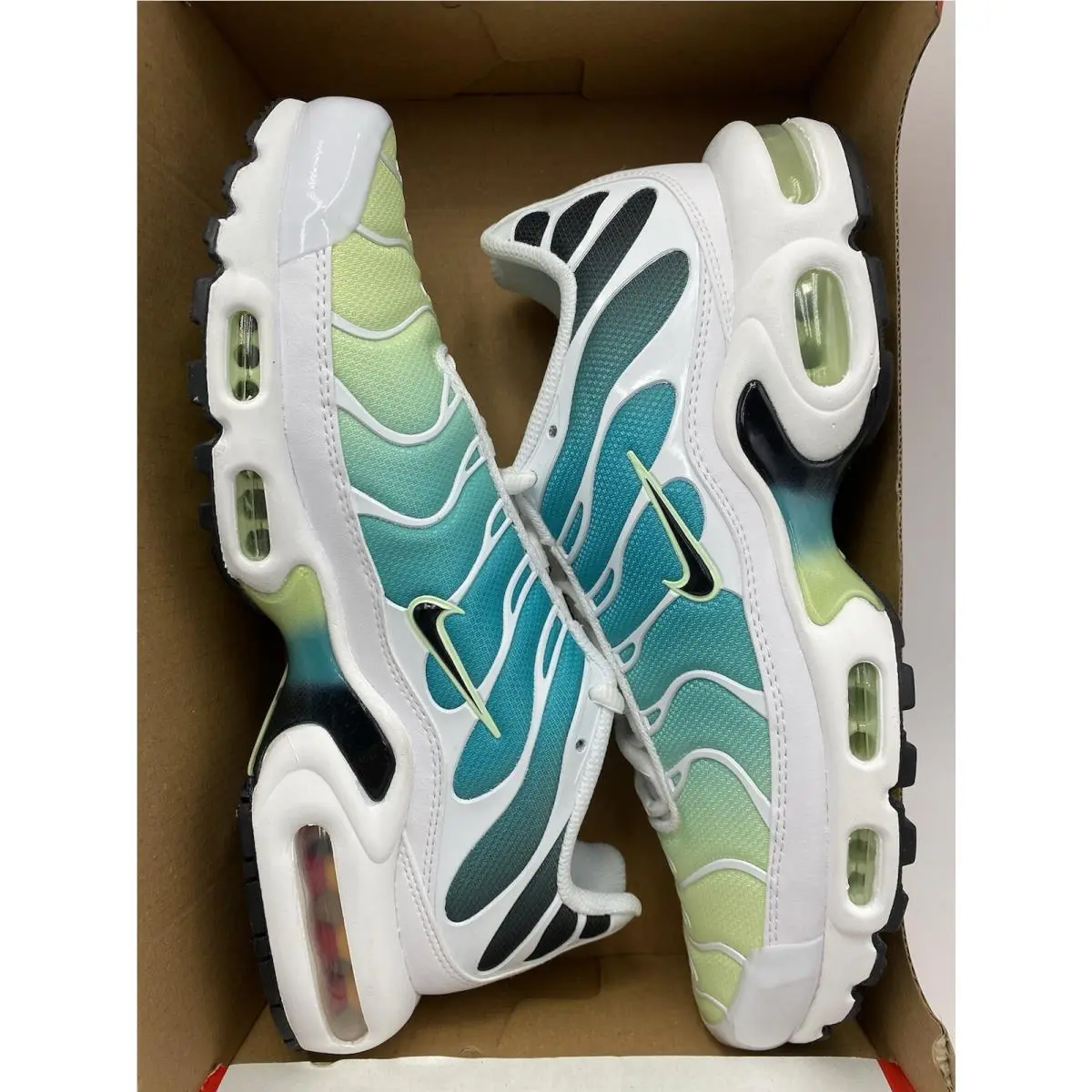 Nike shoes - Nike Air Max Plus - Air Max Plus - DZ3670 102 - White/Black-Dusty Cactus (UPC: 197593647337) 5