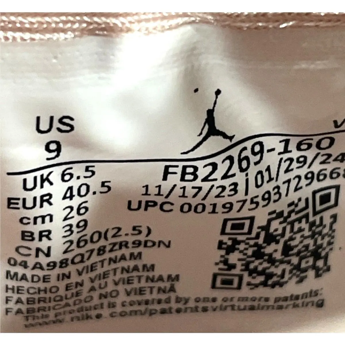 Nike shoes - Jordan Stadium - Stadium - FB2269-160 - Pink 8