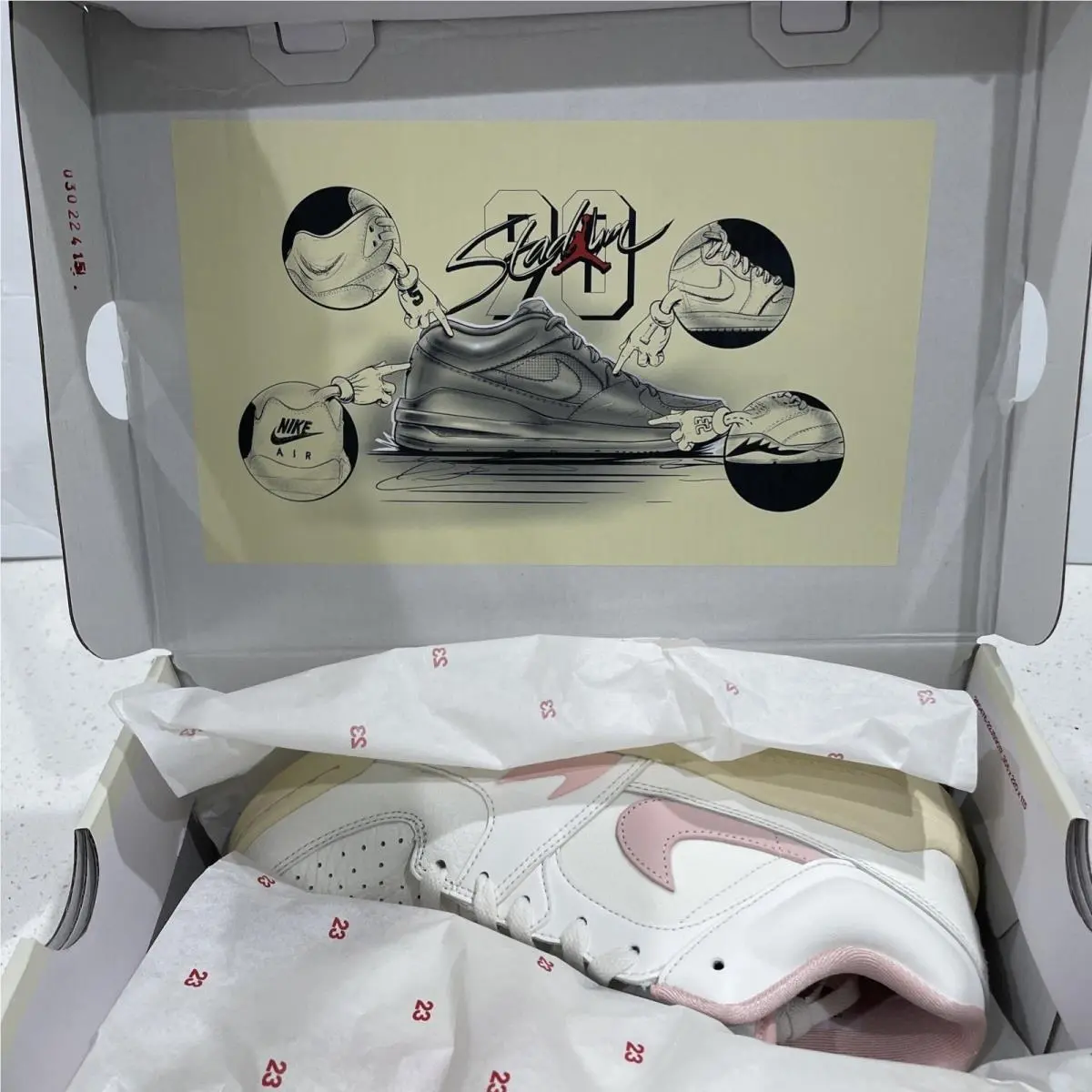 Nike shoes - Jordan Stadium - Stadium - FB2269-160 - Pink 9