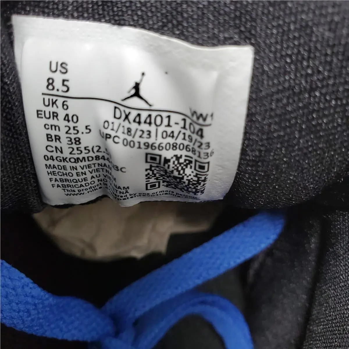 Nike shoes - Air Jordan 2 Retro Low - DX4401-104 - Blue 7
