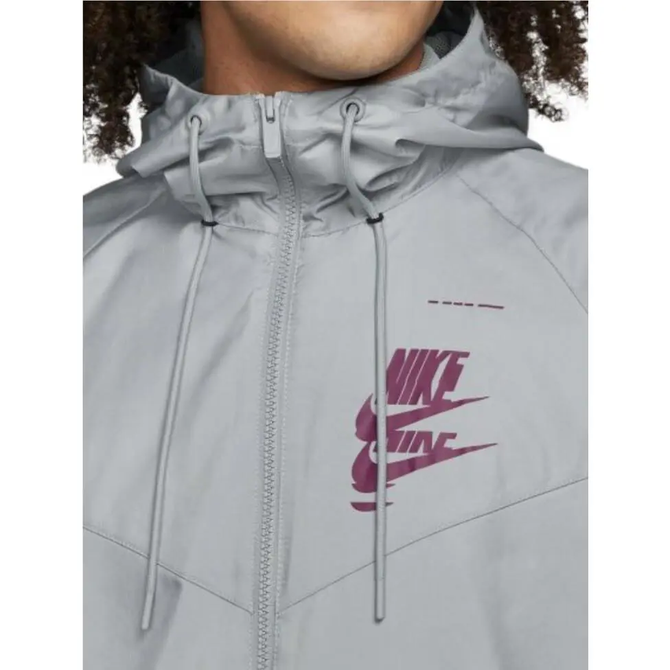 Nike clothing - Nike NSW Sport Essentials + Windrunner - DM6867 073 DM6867-073 - Gray (UPC: 0195245685201) 2