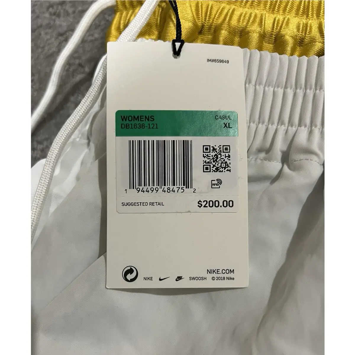 Nike clothing - Nike Ambush - Ambush - DB1636-121 DB1636121 - White, Manufacturer: Summit White/Purple/Gold (UPC: 0194499484752) 8