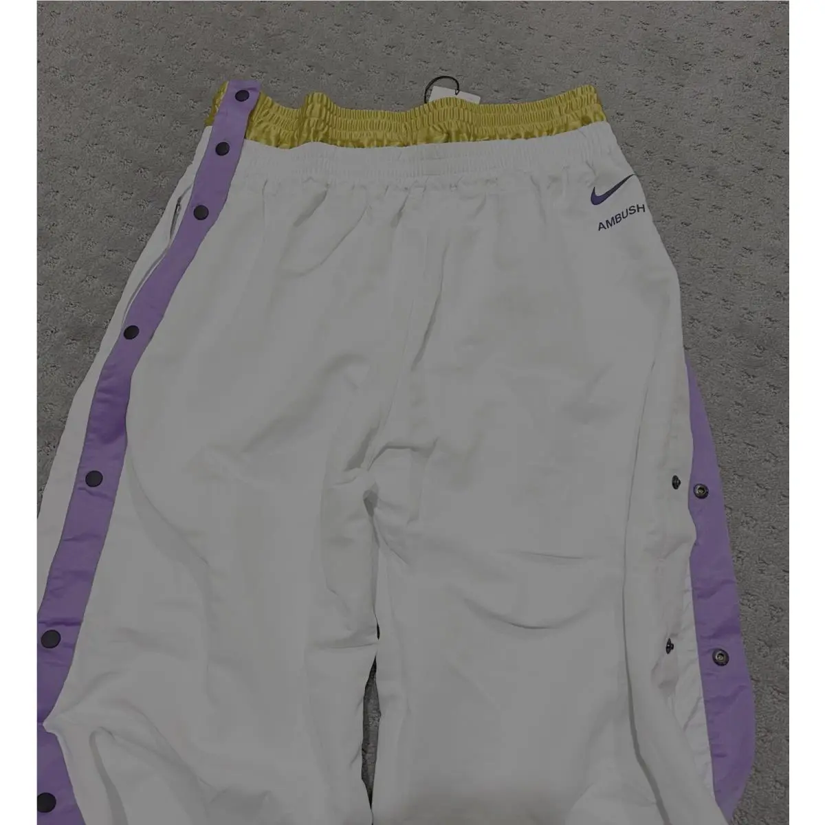 Nike clothing - Nike Ambush - Ambush - DB1636-121 DB1636121 - White, Manufacturer: Summit White/Purple/Gold (UPC: 0194499484752) 9