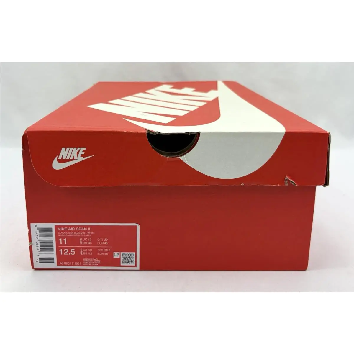 Nike shoes - Nike Air Span - Air Span - AH8047-001 - Black/Laser Blue/White (UPC: 884751282423) 13