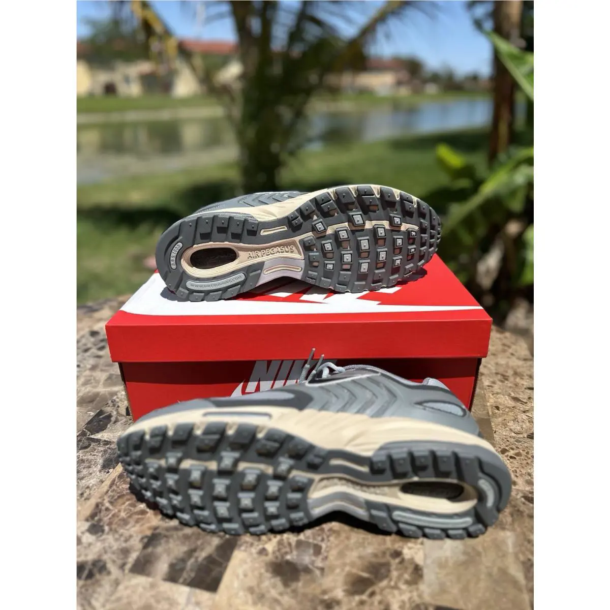 Nike shoes - Nike Air Pegasus - Air Pegasus - HQ1173-001 - Gray 0