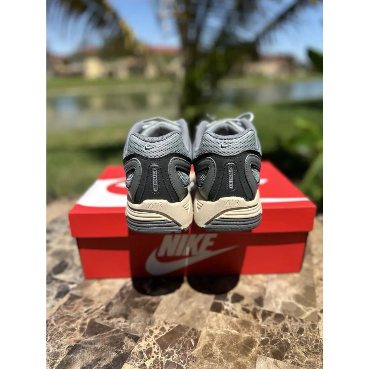 Nike shoes - Nike Air Pegasus - Air Pegasus - HQ1173-001 - Gray 3