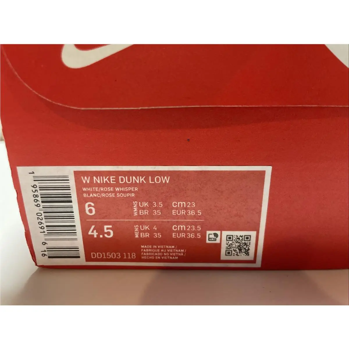 Nike shoes - Nike Dunk Low - Dunk Low - DD1503-118 - Pink (UPC: 0195869026916) 5