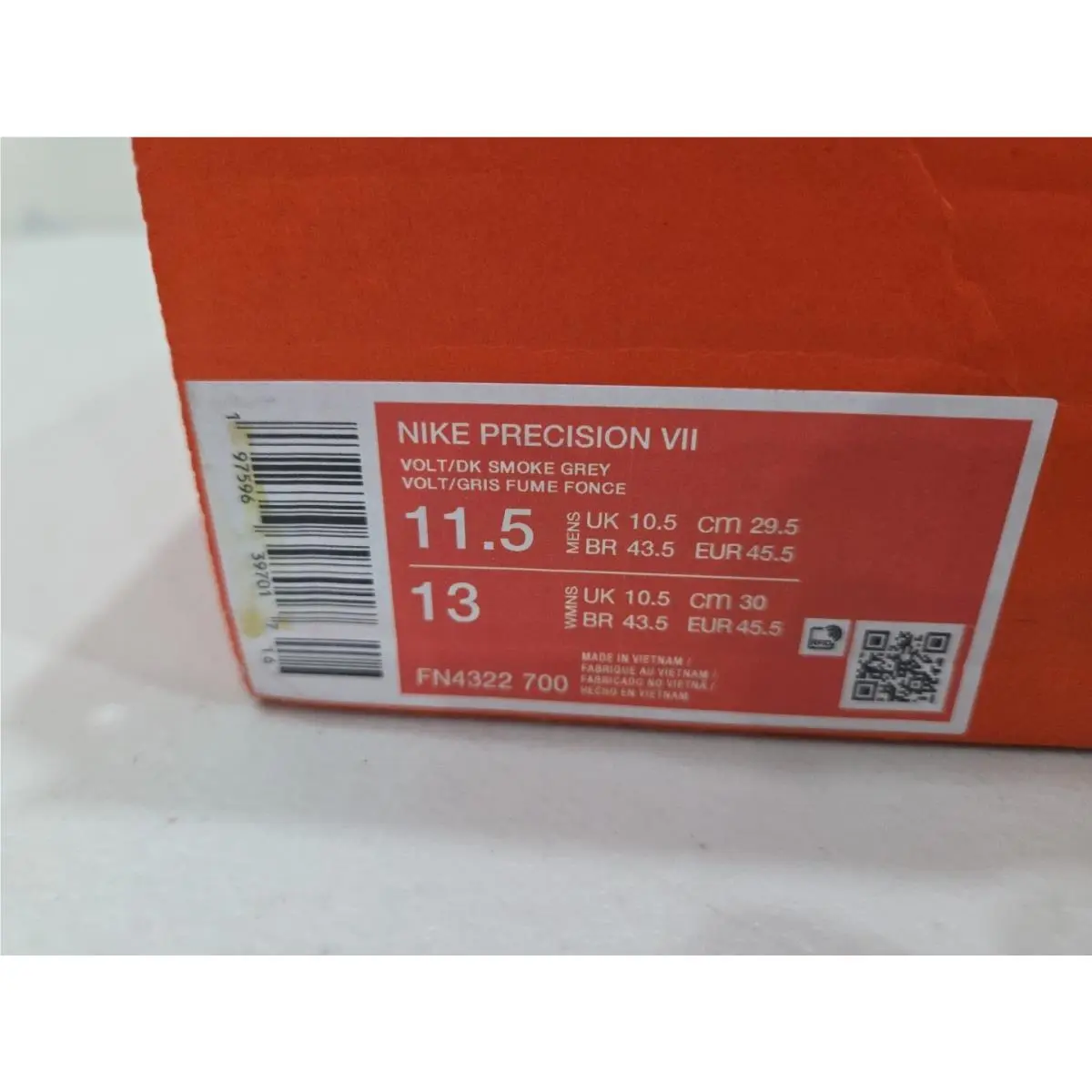 Nike shoes - Precision Vii - Precision Vii - Fn4322700 - Yellow 12