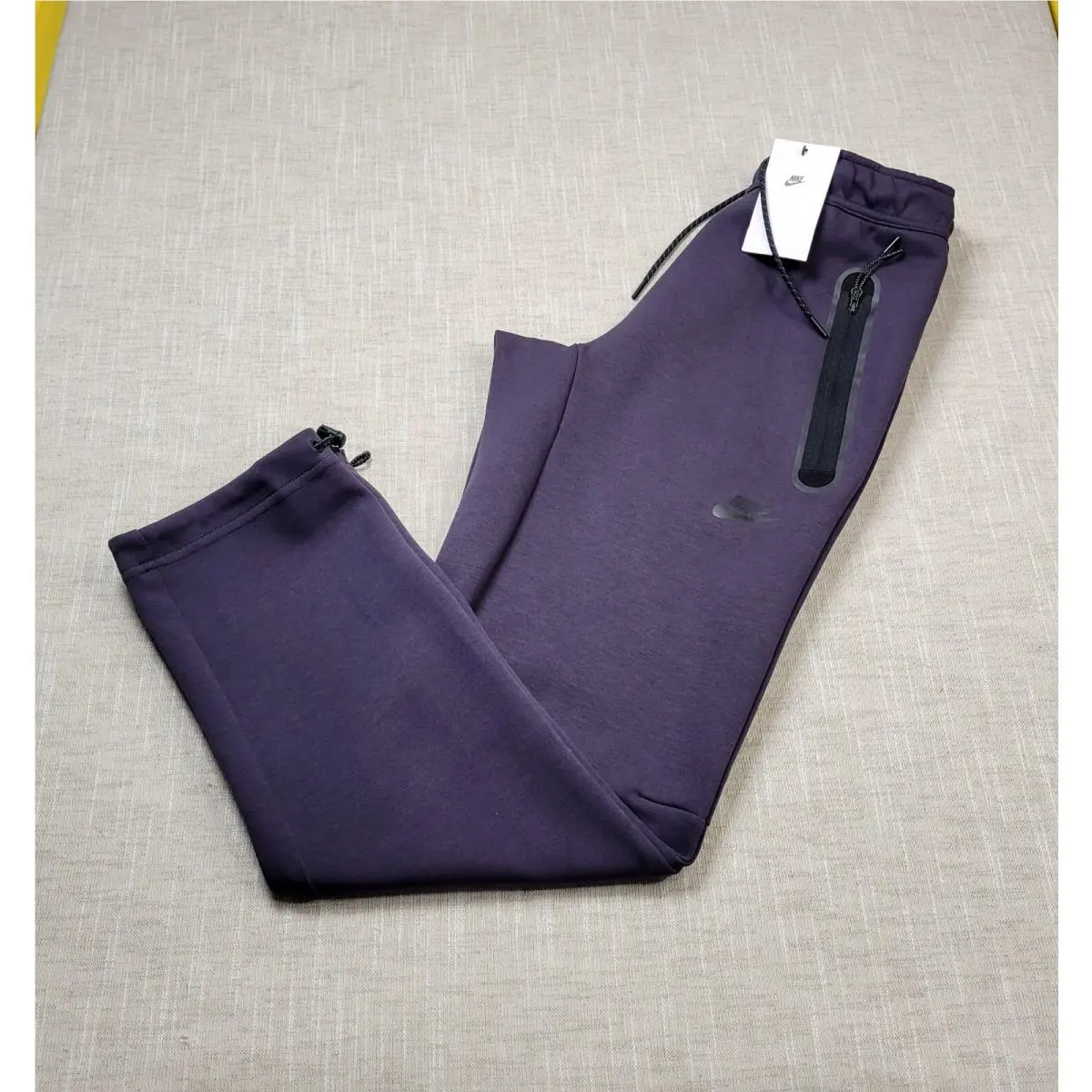 Tech Fleece Jogger Pants XS Mens Purple Black Straight Leg Nsw by Nike