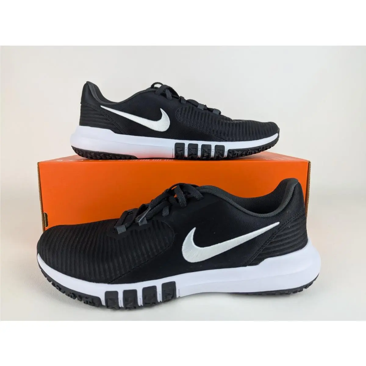 Nike Flex Control TR4 Black White Training Shoes CD0197-002 Men`s Size 10