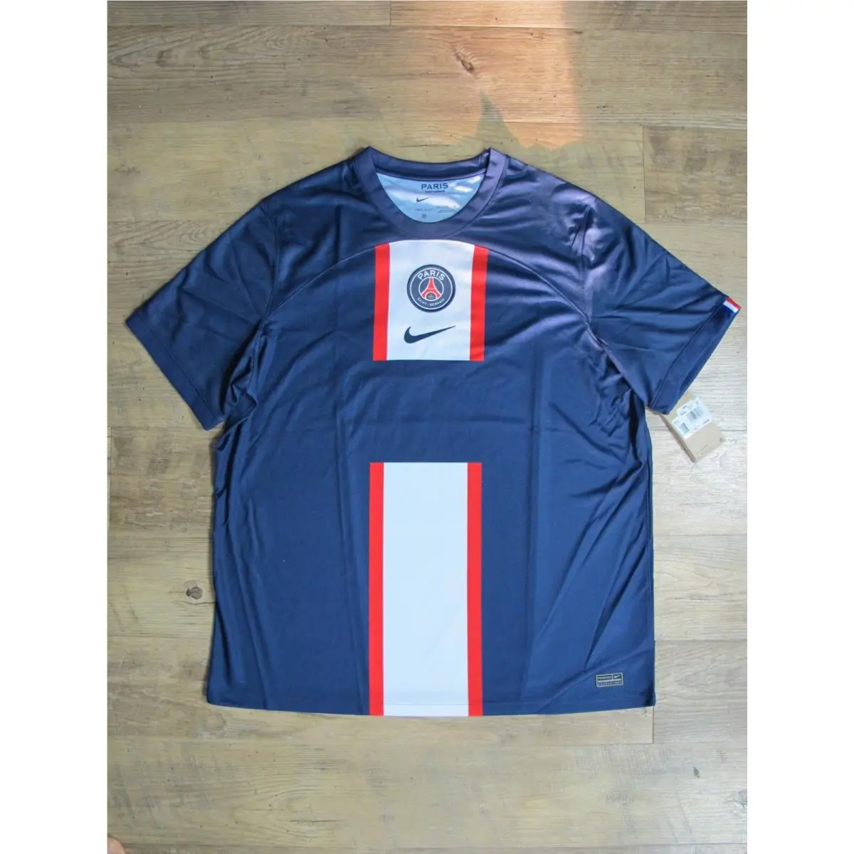 Nike clothing - Nike Paris Saint-Germain 22/23 Stadium Home Jersey - DM1844-411 - Midnight Navy+White+University Red 0