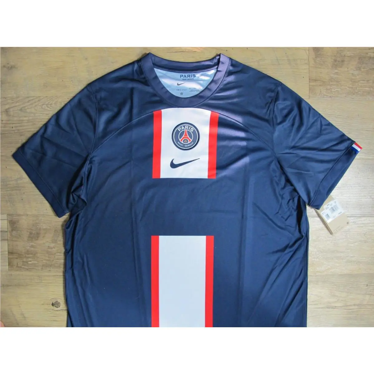 Nike clothing - Nike Paris Saint-Germain 22/23 Stadium Home Jersey - DM1844-411 - Midnight Navy+White+University Red 1