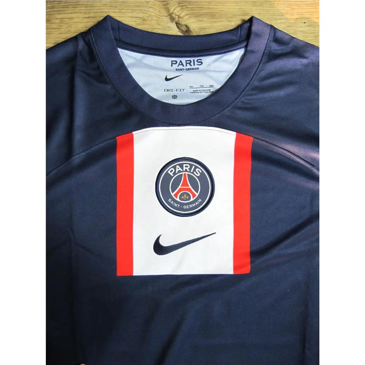 Nike clothing - Nike Paris Saint-Germain 22/23 Stadium Home Jersey - DM1844-411 - Midnight Navy+White+University Red 3